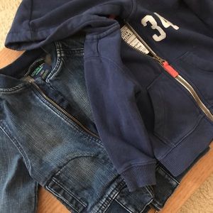 Jean Jacket 18-month/Jogger Jacket 12-month
